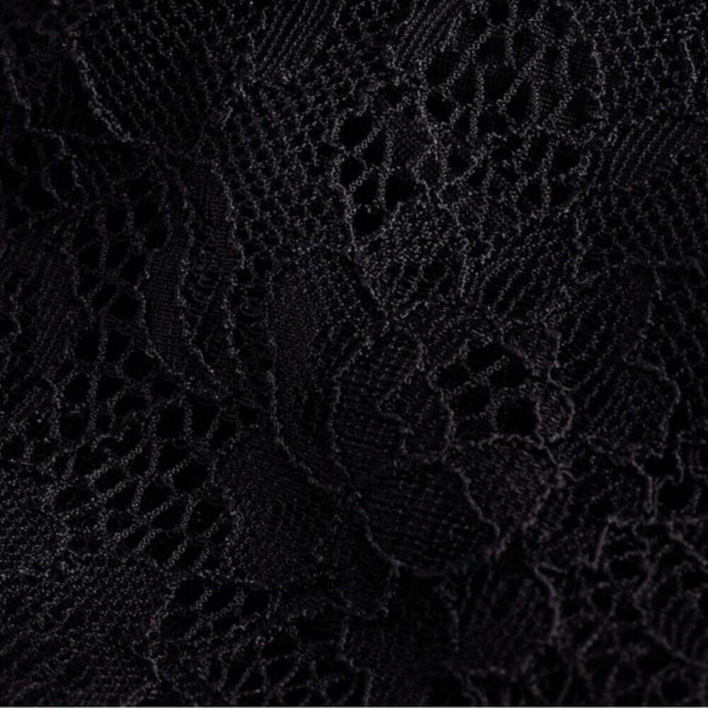 Express Lace Strappy Bustier Cropped - Picture 6 of 6